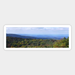 Shenandoah National Park Panorama 2 Sticker